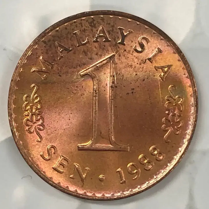 [BUNJANG] 1988 Malaysia 1 Cent Coin / 1988년 말레이시아 1센 동전 D428