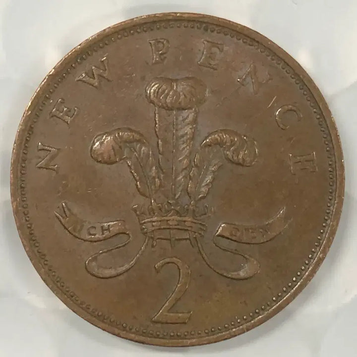 [BUNJANG] 1979 United Kingdom 2 Pence Coin / 1979년 영국 뉴 2펜스 동전 D431
