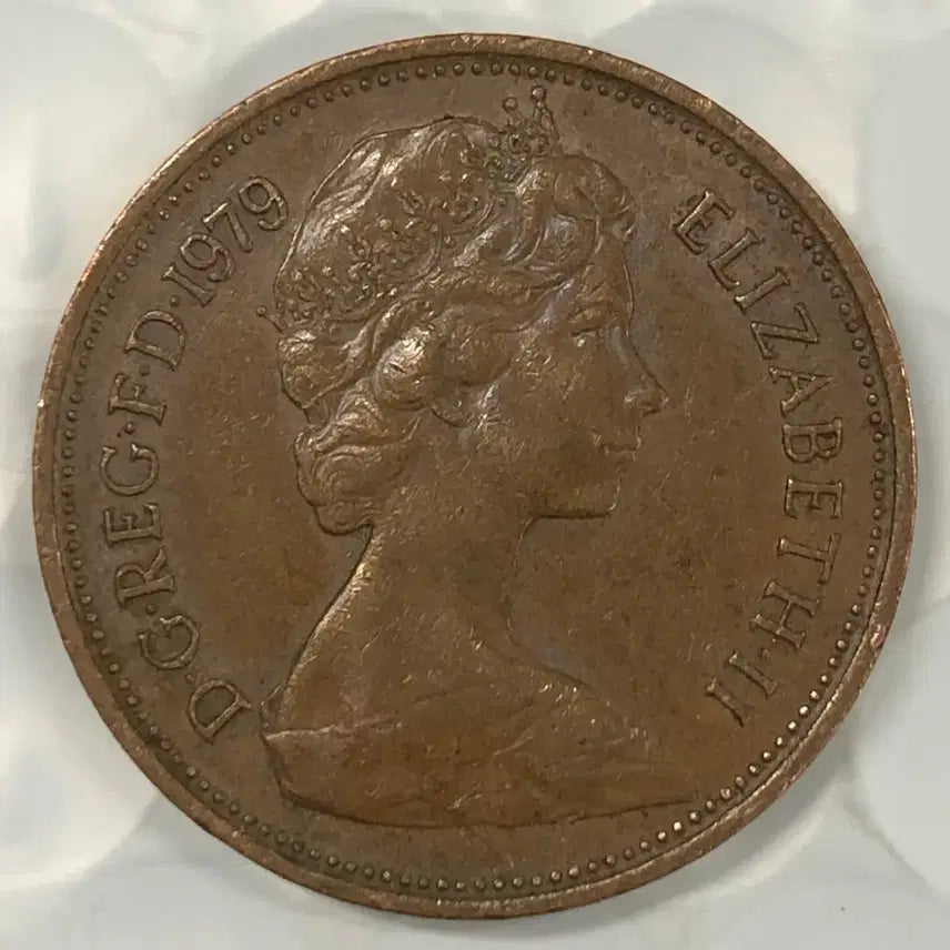 [BUNJANG] 1979 United Kingdom 2 Pence Coin / 1979년 영국 뉴 2펜스 동전 D431