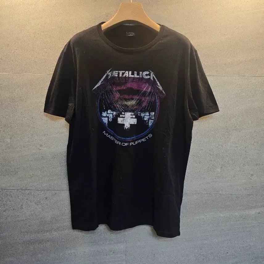 [BUNJANG] Metallica Master of Puppets &amp; The Police Band T-Shirt / 메탈리카. 폴리스. 밴드 티셔츠. 미착.