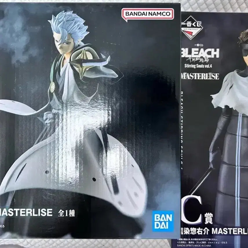 [BUNJANG] Bleach Ichibankuji Master Stars Piece Figures Toshiro &amp; Aizen Bundle Set / 블리치 제일복권 마스터라이즈 피규어 토시로/아이젠 일괄