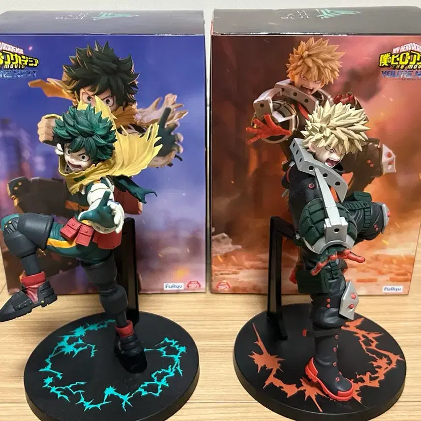 [BUNJANG] Trio Try It Katsuki Bakugo &amp; Izuku Midoriya Bundle Set / 나히아Trio Try It 후류 피규어 바쿠고 미도리야 일괄