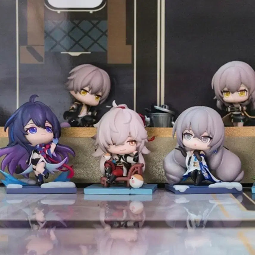 [BUNJANG] Honkai: Star Rail Seele Bronya Q Version Ribose Figure / 스타레일 피규어 제레 브로냐 q버전 리보스