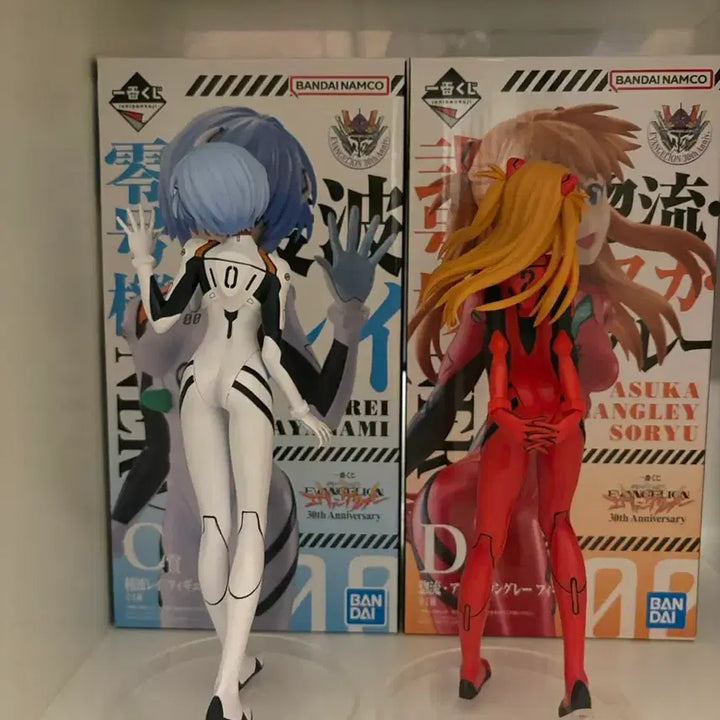 [BUNJANG] Evangelion Ichiban Kuji Asuka &amp; Rei Figure Bundle Set / 에반게리온 쿠지 피규어 아스카 레이 일괄