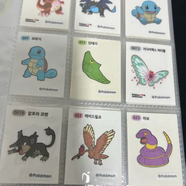 [BUNJANG] Pokemon Stickers / 포켓몬 띠부실 팔아요