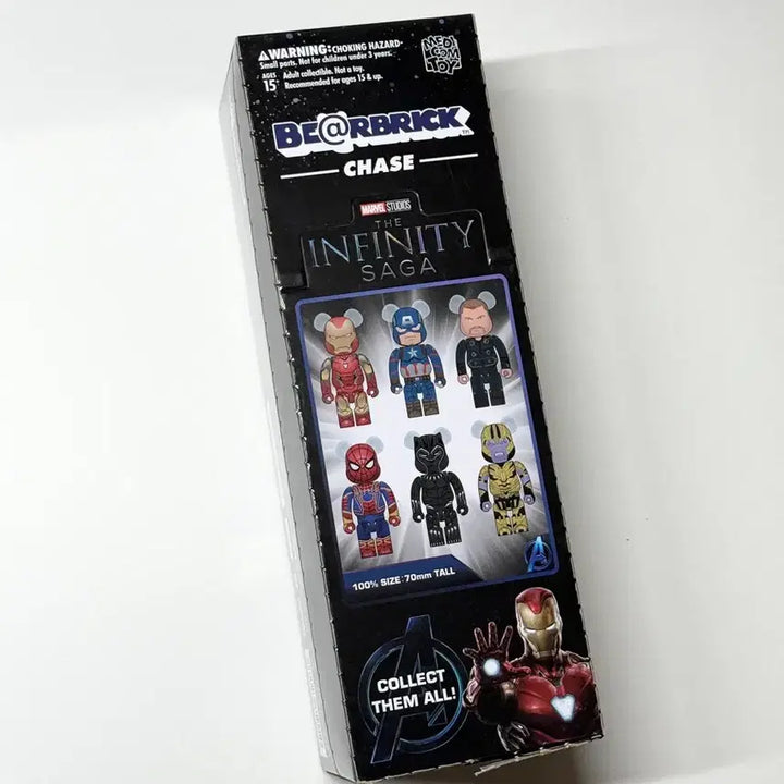[BUNJANG] Bearbrick Chase Marvel Infinity Saga Complete Box / 베어브릭 체이스 마블 인피니티 사가 홀박스