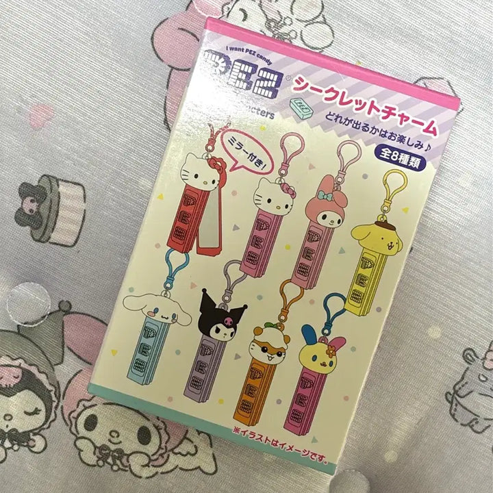 [BUNJANG] Sanrio Pez Kuring Mirror Keychain (New) / 산리오 페즈 쿠리링 커울키링(새상품)