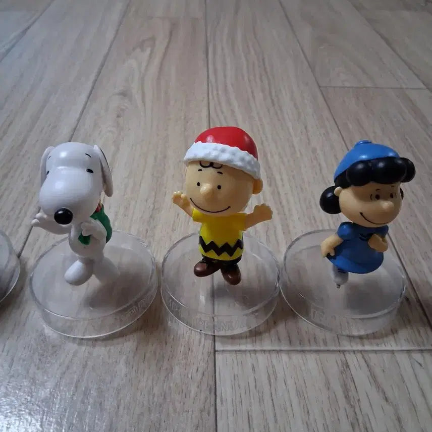 [BUNJANG] Snoopy Christmas Figure Set / 스누피 크리스마스 피규어 세트 롯데리아