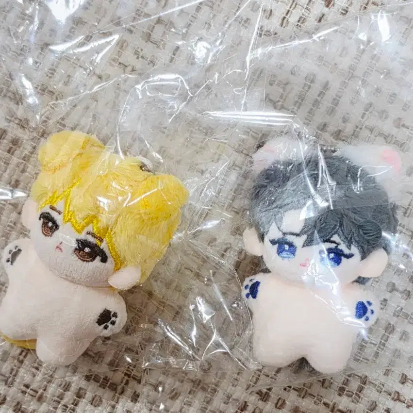 [BUNJANG] Debut or Die Unofficial Plush Doll 5cm Pposel Muda, Pposel Cheongryeo Bundle Set / 데못죽 비공식 솜인형 5cm 뽀슬문대,뽀슬청려