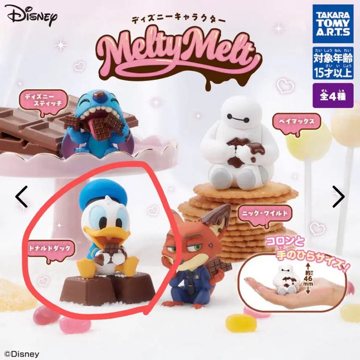 [BUNJANG] Disney Melty Melt Donald Duck Figure / 디즈니 멜티멜트 도날드덕 피규어