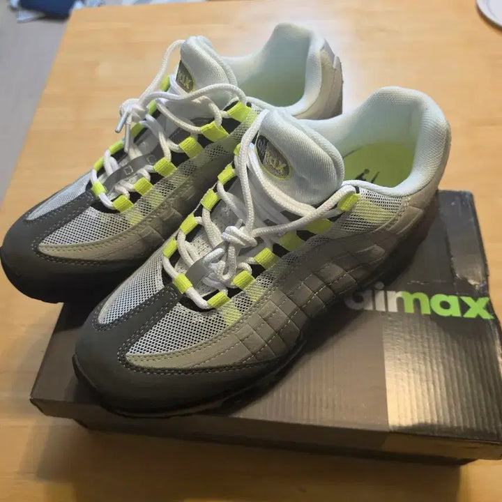 [BUNJANG] Nike Air Max 95 OG Neon Yellow (New) - Size 275 / [275]나이키 에어맥스 95 OG 네온,형광(새상품)