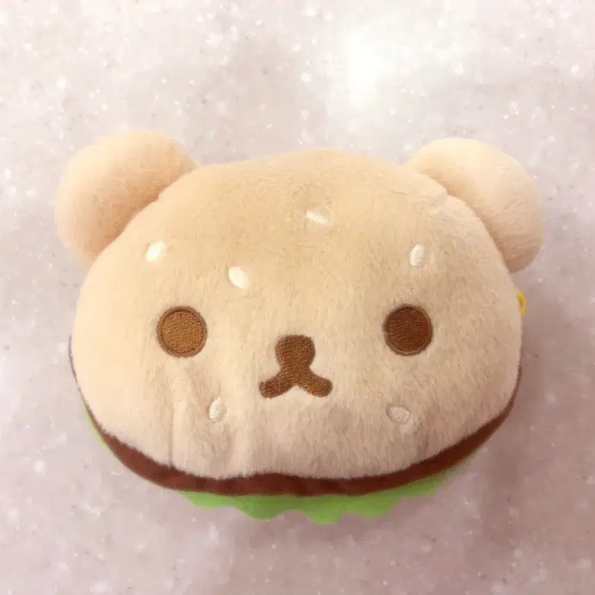 [SOLD OUT] 고전 산엑스 리락쿠마 햄버거 파우치 쿠마 키이로이토리 코구마 코리락쿠마