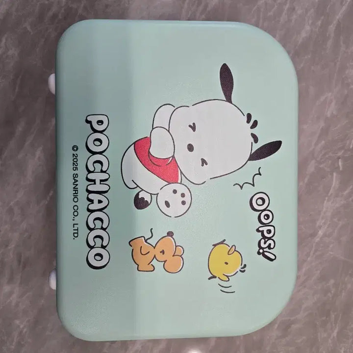 [BUNJANG] Sanrio Pochacco Mini Carrier Ready Bag (Mint) / 포차코 미니 캐리어 레디백 민트색 (새상품)