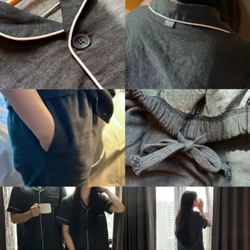 [BUNJANG] Unisex Cotton Hotel Pajama Set - M / 새상품/남여공용 순면 호텔 파자마 잠옷 세트 M