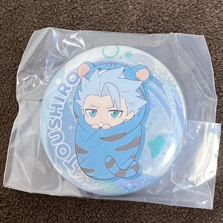 [BUNJANG] Bleach Toshiro Hitsugaya Hologram Can Badge Bundle Set / 블리치 히츠가야 토시로 홀로그램 캔뱃지(일괄)