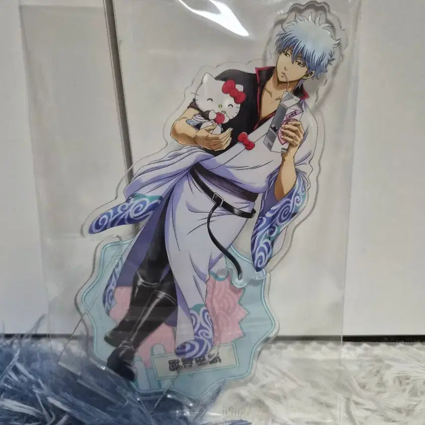 [BUNJANG] Gintama Gintoki Sanrio Acrylic Stand / 은혼  긴토키 산리오  아크릴 스탠드