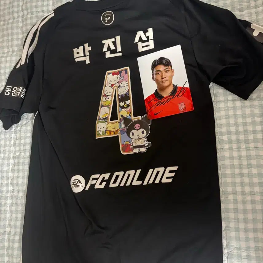 [SOLD OUT] (박진섭 친필싸인포함) 팀K리그x산리오 한정판 박진섭 유니폼
