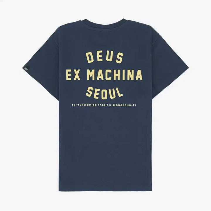 [SOLD OUT] W 데우스 엑스 마키나 반팔 네이비