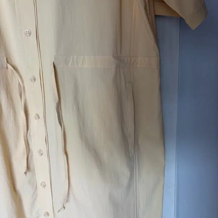 [BUNJANG] Yellow Shirt Dress / 옐로우 셔츠 원피스(새상품)