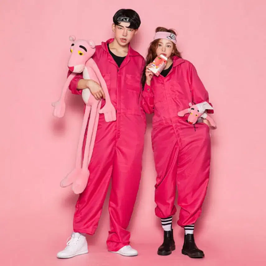 [BUNJANG] Pink Suit Graduation Photo Cosplay Costume / 핑크슈트 졸업사진 코스프레