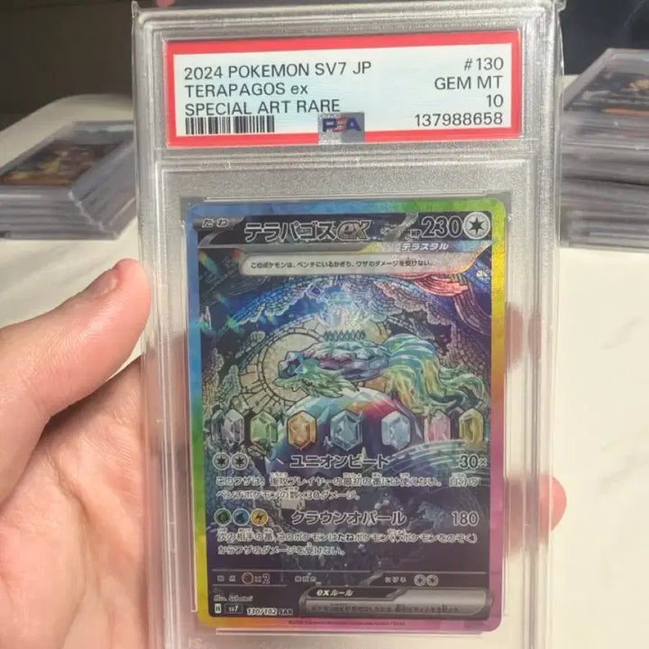 [BUNJANG] Pokemon SV7 JP Terapagos ex Special Art Rare (SAR) PSA 10 / 2024 포켓몬 SV7 JP 테라파고스 ex 스페셜 SAR 10