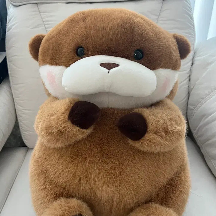 [BUNJANG] Uso Uso-chan Large Dark Brown Plush 45cm / 속았지 우소우소짱 다크브라운 대형인형 45cm 우소인형