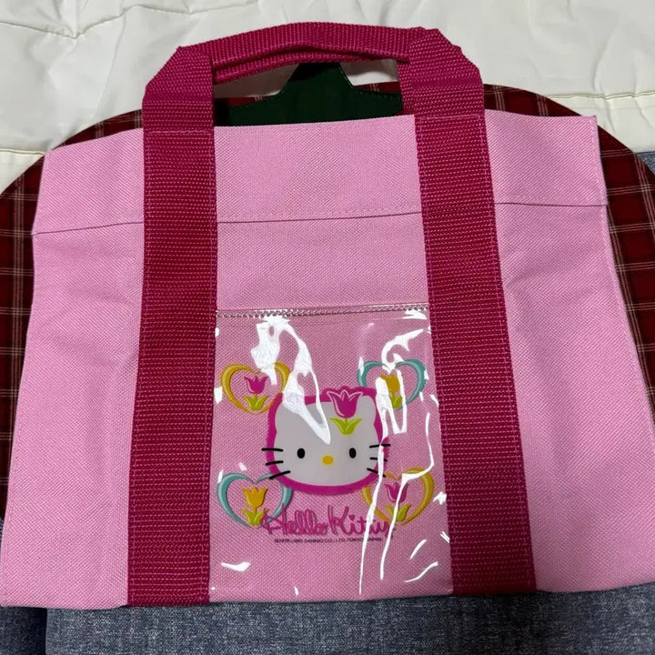 [BUNJANG] Classic Hello Kitty Pink Bag / 고전 헬로키티 핑크 가방 새상품 판매중