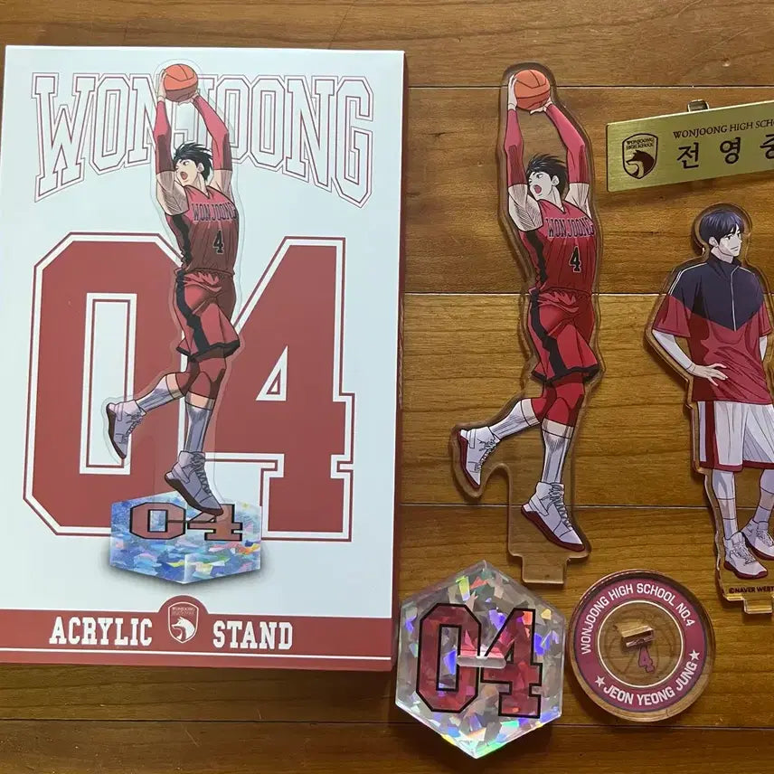 [SOLD OUT] 가비지타임 전영중 아크릴스탠드 명찰 일괄