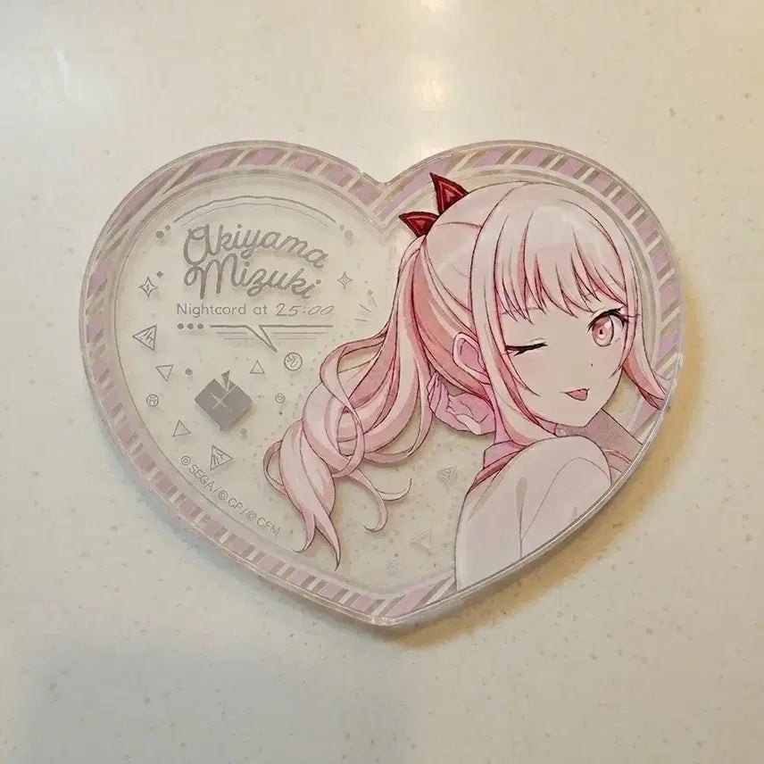 [SOLD OUT] 프세카 미즈키 하트아크릴 판매합니다