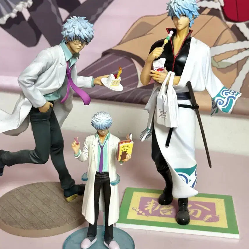 [BUNJANG] Gintama Gintoki Ginpachi GEM Old Version Dango Figure Bundle Set / 은혼 긴토키 긴파치 gem 구버전,당고 피규어 일괄