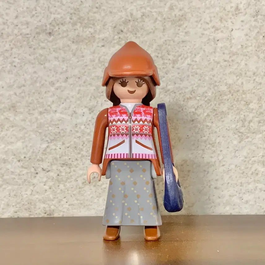 [BUNJANG] Playmobil Custom Girl Figure with Hat / 플레이모빌 커스텀 소녀