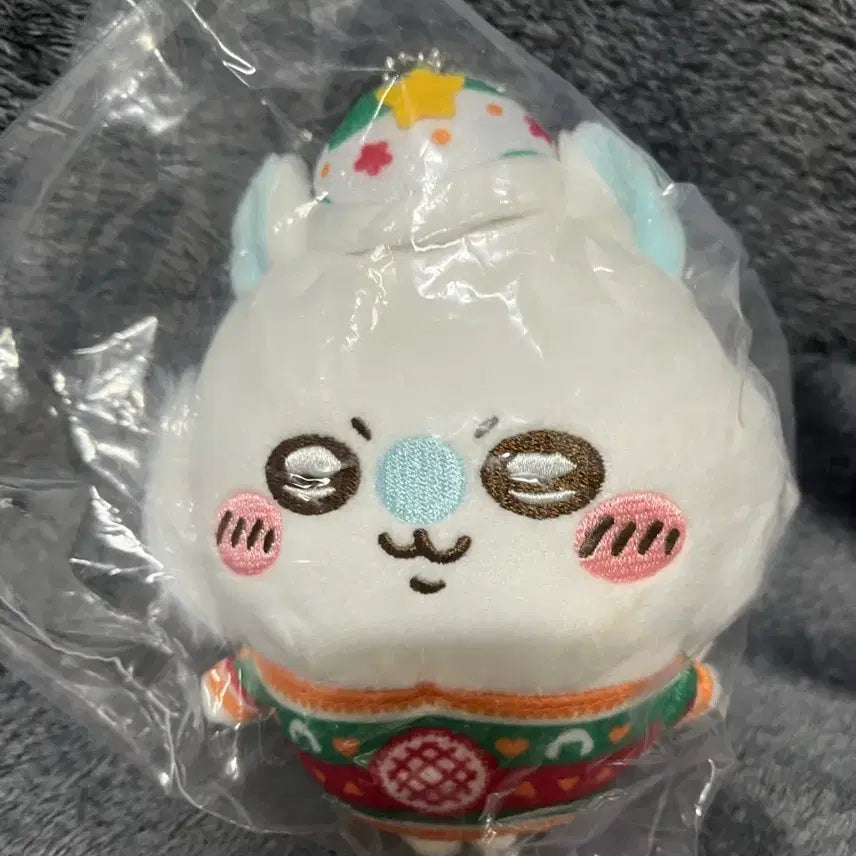 [BUNJANG] Chiikawa Momonga Christmas Lottery D Prize Plush / 치이카와 크리스마스쿠지 모몽가인형 모몽가D상
