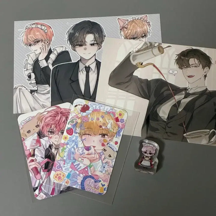 [BUNJANG] The Heavenly Idol Mun Dae Birthday Cafe Photocard &amp; Postcard Set / 데못죽 문대 메이드 생카 포카 엽서 판매 (뒤에 사진 더 있어요!!)