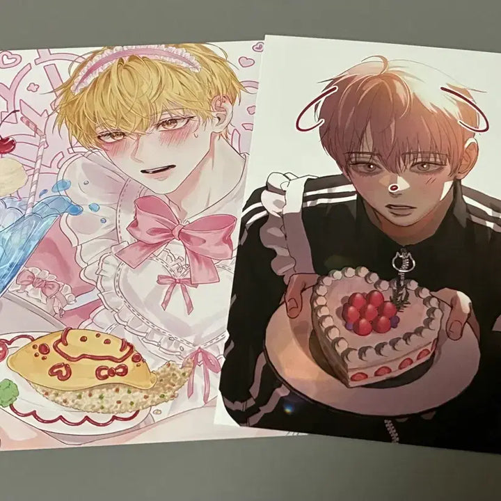 [BUNJANG] The Heavenly Idol Mun Dae Birthday Cafe Photocard &amp; Postcard Set / 데못죽 문대 메이드 생카 포카 엽서 판매 (뒤에 사진 더 있어요!!)