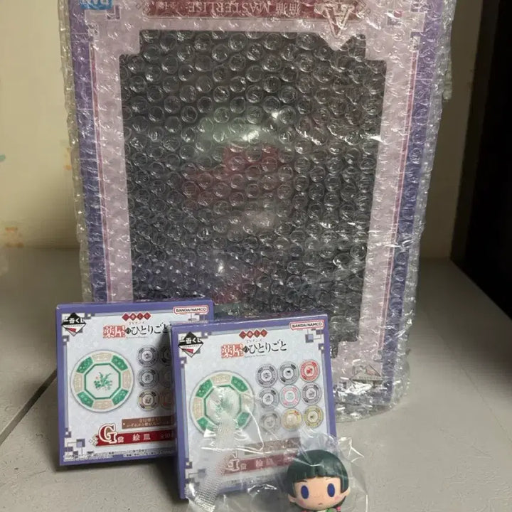 [BUNJANG] The Apothecary Diaries "A" Prize Choconoqo &amp; Plate Set (Sealed) / 미개봉택포7.5))약사의혼잣말 A상+마오마오 초코노코+접시