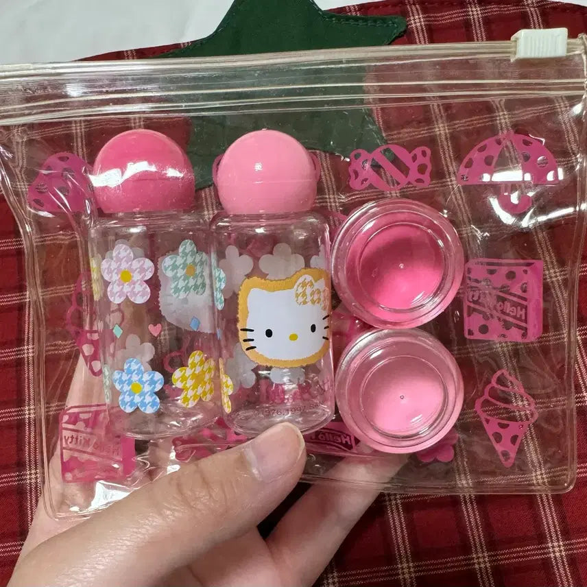 [BUNJANG] Vintage Hello Kitty Empty Jar Set / 고전 헬로키티 공병 세트 판매중 새상품