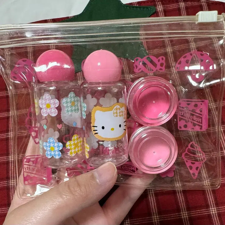 [BUNJANG] Vintage Hello Kitty Empty Jar Set / 고전 헬로키티 공병 세트 판매중 새상품