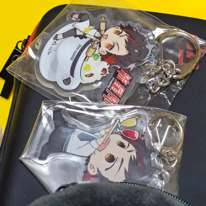 [BUNJANG] Ensemble Stars Nagumo Tetora Acrylic Charm &amp; Coin Purse Set / 앙스타 나구모 테토라 앙상블스타즈 아크릴 키링 지갑