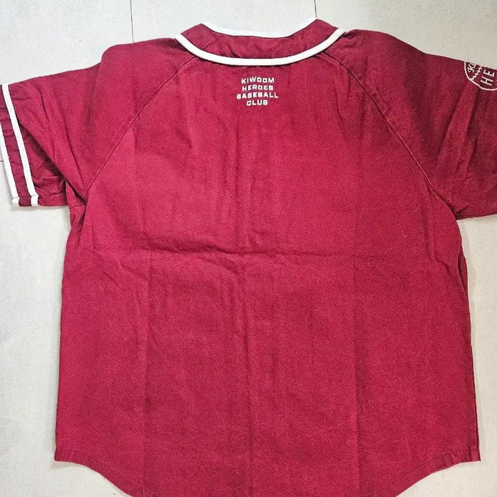 [BUNJANG] Musinsa x Kiwoom Heroes 2025 Burgundy Baseball Jersey / M 무신사 x 키움히어로즈 25 버건디 유니폼 야구복