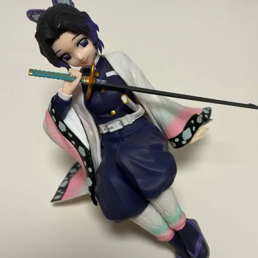 [BUNJANG] Demon Slayer Shinobu Kocho Noodle Stopper Figure / 귀멸의 칼날 시노부 후류 누들스토퍼 피규어