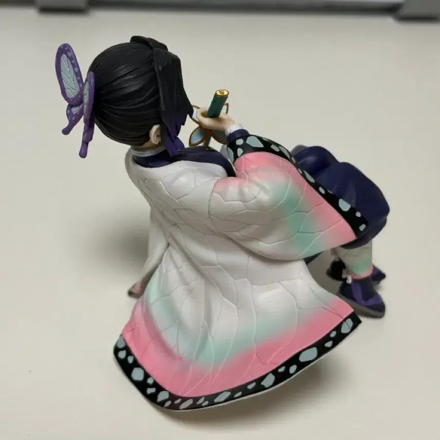 [BUNJANG] Demon Slayer Shinobu Kocho Noodle Stopper Figure / 귀멸의 칼날 시노부 후류 누들스토퍼 피규어
