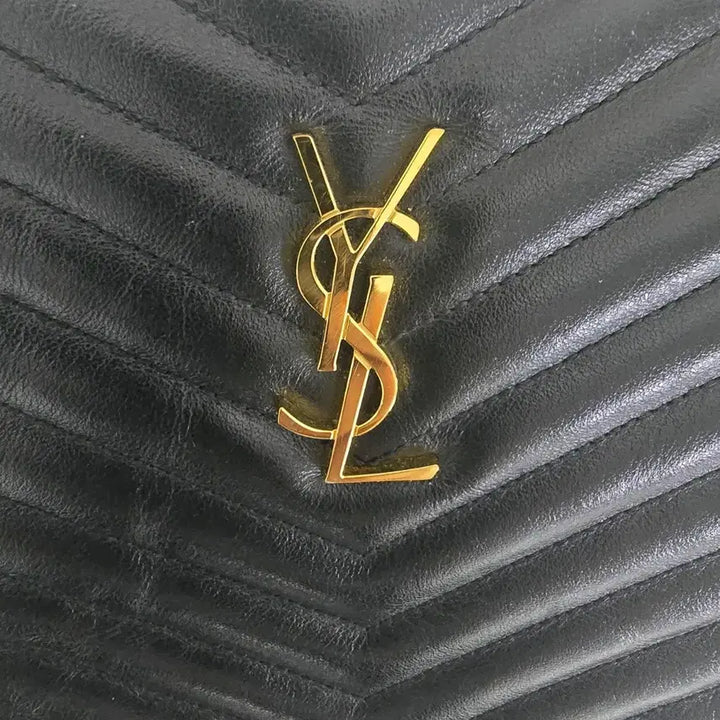 [BUNJANG] Saint Laurent Matelassé Large Clutch Gold Hardware / 생로랑 마틀라세 클러치 라지 금장