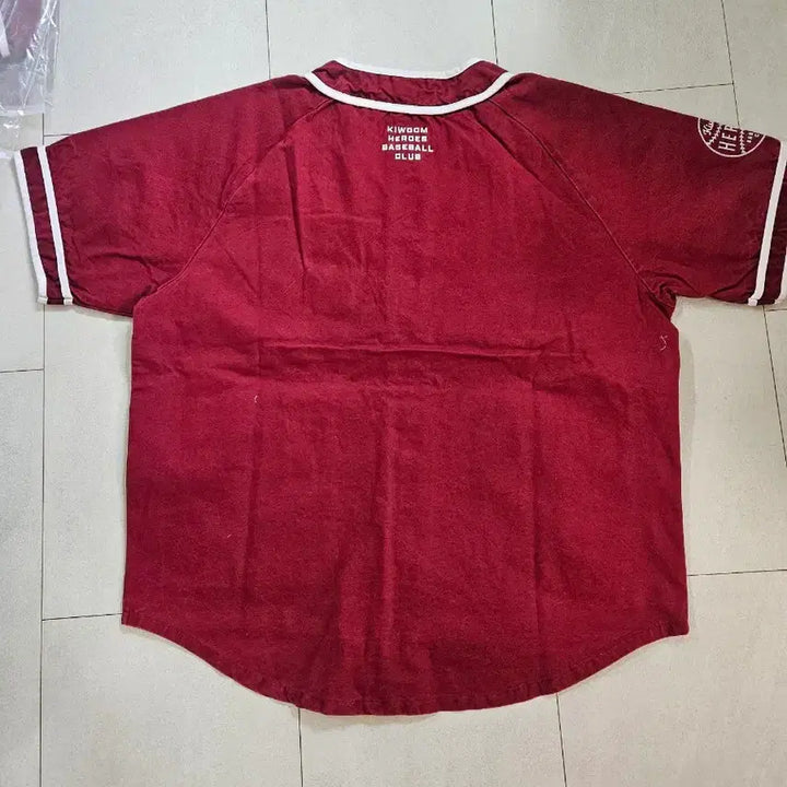 [BUNJANG] Musinsa x Kiwoom Heroes 2025 Burgundy Baseball Jersey XL / XL 무신사 x 키움히어로즈 25 버건디 유니폼 야구복