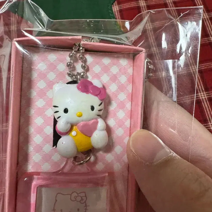 [BUNJANG] Vintage Hello Kitty Mini Frame Keychain / 고전 헬로키티 미니 액자 키링 판매중 미개봉