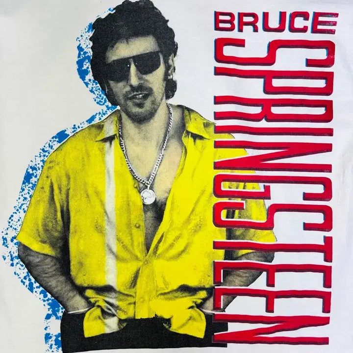 [BUNJANG] Vintage 90s Bruce Springsteen Human Touch Tour T-Shirt L / 빈티지 90s 브루스스프링스틴 BRUCE SPRINGSTEEN 투어티 L