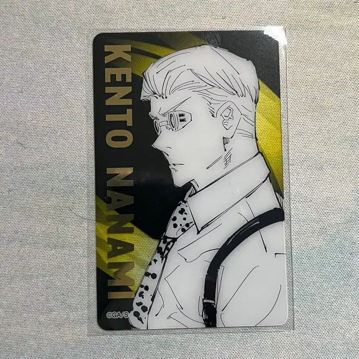 [BUNJANG] Jujutsu Kaisen Original Art Exhibition Clear Card - Kento Nanami (Jump Festa) / 주술회전 원화전 클리어 카드 점프페스타 나나미 켄토 판매합니다~!