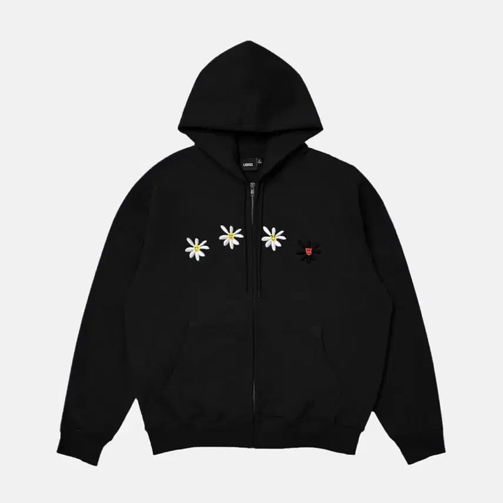 [BUNJANG] Labrosse Daisy Hoodie Zip-up L / 라브로스 데이지 후드집업 L
