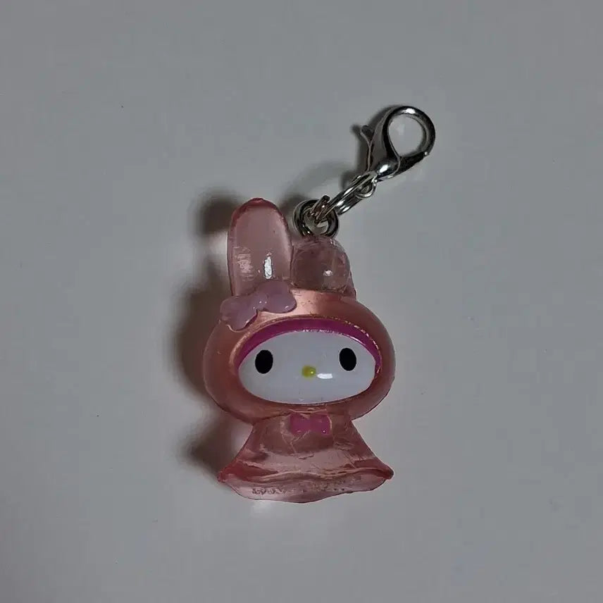 [BUNJANG] Sanrio My Melody Teru Teru Bozu Gacha Keyring (Series 1) / 1탄 마이멜로디 메지루시 테루테루보즈 가챠 키링 우비 산리오