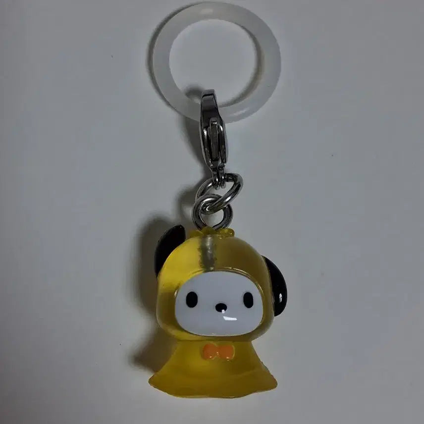 [BUNJANG] Mejirushi Teruterubozu Pochacco Raincoat Gacha Keyring / 메지루시 테루테루보즈 포챠코 우비 가챠 키링 산리오