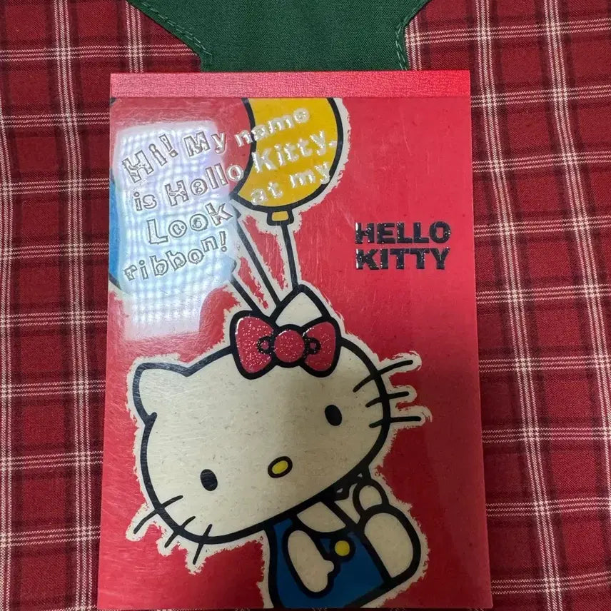 [BUNJANG] Vintage Hello Kitty Memo Pad / 고전 헬로키티 메모지 새상품 판매중